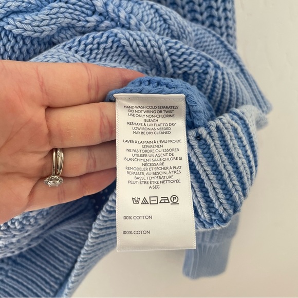 Free People Sweetheart sweater in blue egret medium - Picture 6 of 7